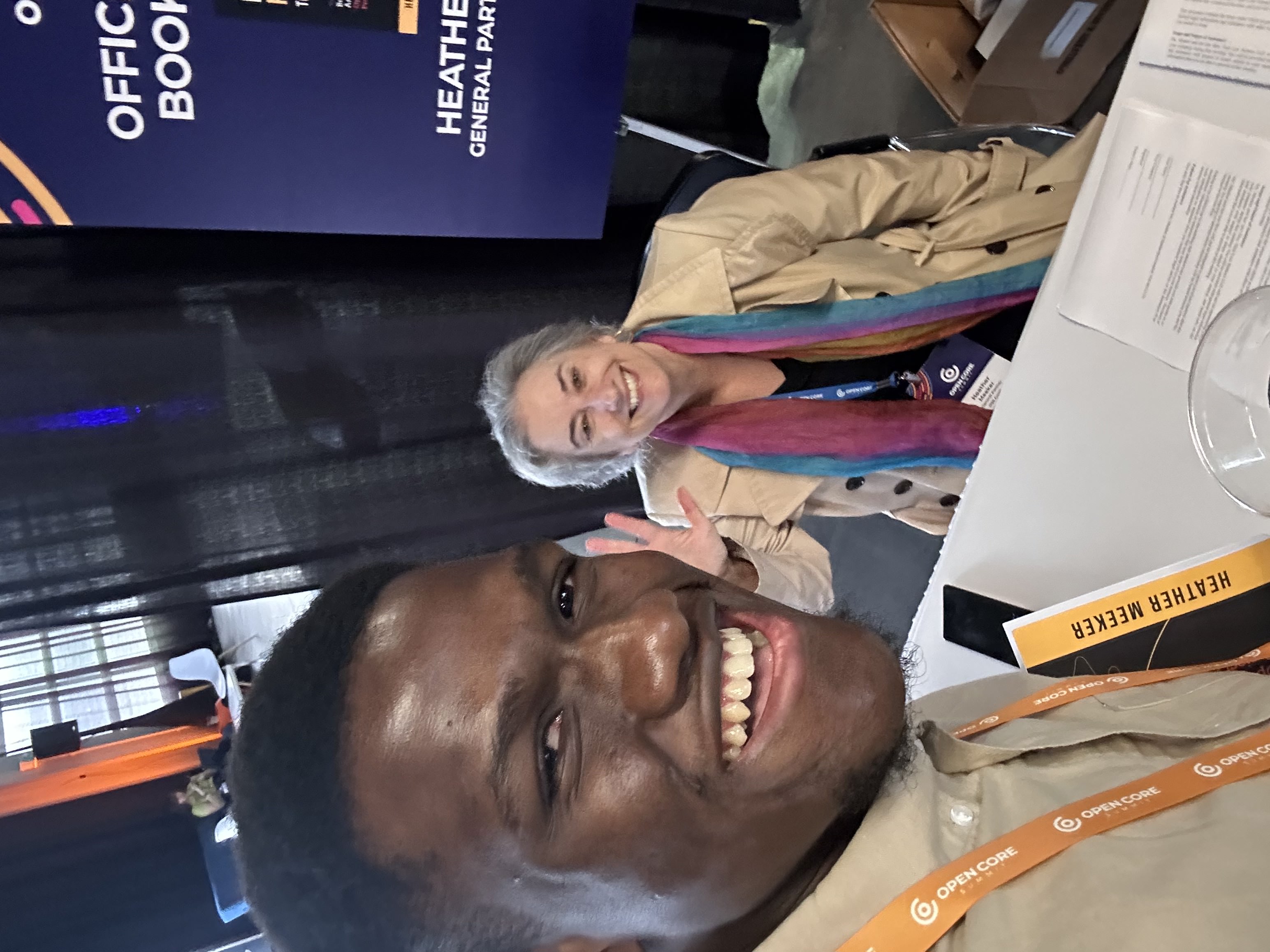 Picture with Kelsey Hightower