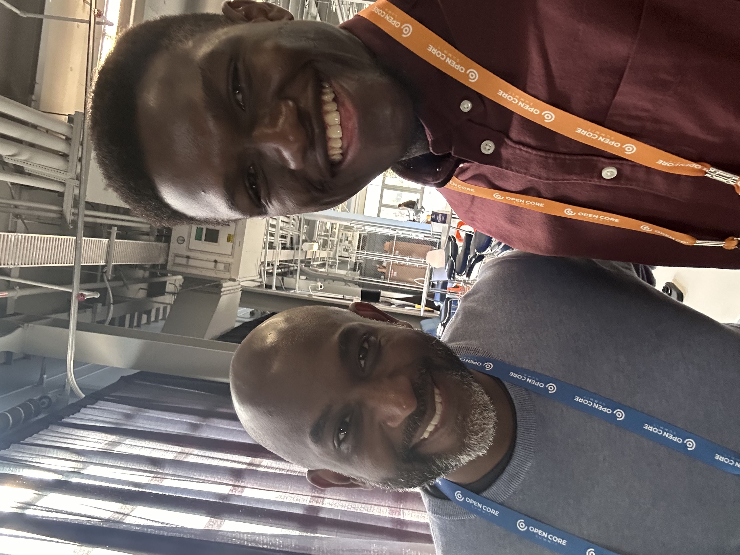 Picture with Kelsey Hightower